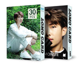 30pcs/set k-pop  Bangtan Boys Album LOMO Cards New Fashion Paper Photo Card HD Photocard