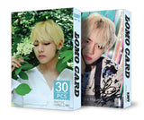 30pcs/set k-pop  Bangtan Boys Album LOMO Cards New Fashion Paper Photo Card HD Photocard