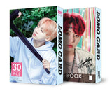 30pcs/set k-pop  Bangtan Boys Album LOMO Cards New Fashion Paper Photo Card HD Photocard
