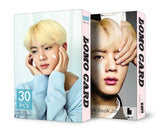 30pcs/set k-pop  Bangtan Boys Album LOMO Cards New Fashion Paper Photo Card HD Photocard