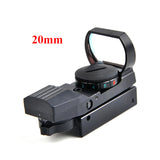 Hot 20mm Rail Riflescope Hunting Optics Holographic Red Dot Sight Reflex 4 Reticle Tactical Scope Collimator Sight