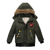 Baby Boys Jacket 2019 Autumn Winter Jacket For Boys Children Jacket Kids Hooded Warm Outerwear Coat For Boy Clothes 2 3 4 5 Year