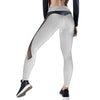 High Waist Women Yoga Pants Push Up Breathable Fitness Sports Leggings Running Tights Sportswear Slim Gym Clothing Female Gray
