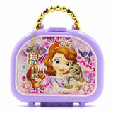 Frozen elsa and anna Nail sticker set  Diseny  girls Cartoon snow white Beauty pretend play Fashion Toys for kids birthday gift