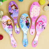 Disney cartoon Frozen children comb Elsa doll accessories airbag massage comb girl  birthday gift air cushion comb kid hair comb