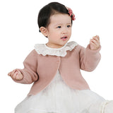 Baby Girls Sweater Coat Autumn Spring Newborn Baby Cardigans For Girls Knitted Baby Girls Jacket and Coat Outerwear Sweaters
