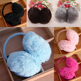 Fashion Adult Winter Earmuffs Women Men Lovers Ear Warmer Plush Plain Teenage Student Mother Girl Ear Muffs Earflap Earmuffs