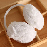 Fashion Adult Winter Earmuffs Women Men Lovers Ear Warmer Plush Plain Teenage Student Mother Girl Ear Muffs Earflap Earmuffs