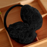 Fashion Adult Winter Earmuffs Women Men Lovers Ear Warmer Plush Plain Teenage Student Mother Girl Ear Muffs Earflap Earmuffs