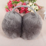 Fashion Adult Winter Earmuffs Women Men Lovers Ear Warmer Plush Plain Teenage Student Mother Girl Ear Muffs Earflap Earmuffs