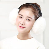 Fashion Adult Winter Earmuffs Women Men Lovers Ear Warmer Plush Plain Teenage Student Mother Girl Ear Muffs Earflap Earmuffs