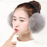 Fashion Adult Winter Earmuffs Women Men Lovers Ear Warmer Plush Plain Teenage Student Mother Girl Ear Muffs Earflap Earmuffs