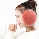 Fashion Adult Winter Earmuffs Women Men Lovers Ear Warmer Plush Plain Teenage Student Mother Girl Ear Muffs Earflap Earmuffs