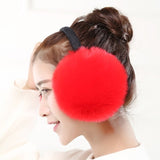 Fashion Adult Winter Earmuffs Women Men Lovers Ear Warmer Plush Plain Teenage Student Mother Girl Ear Muffs Earflap Earmuffs