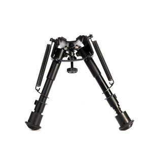 DREAMY ANT 6-9 Inches Adjustable Spring Return Scope Mount Tactical Rifle Bipod with Adapter Riflescope Accessories Mount