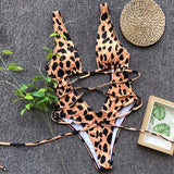 leopard swimwear women swimsuit brazilian thong bikini 2019 bathing suit women high waist bikinis push up swimming suit biquini