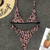 leopard swimwear women swimsuit brazilian thong bikini 2019 bathing suit women high waist bikinis push up swimming suit biquini