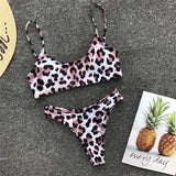 leopard swimwear women swimsuit brazilian thong bikini 2019 bathing suit women high waist bikinis push up swimming suit biquini