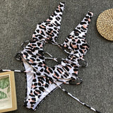 leopard swimwear women swimsuit brazilian thong bikini 2019 bathing suit women high waist bikinis push up swimming suit biquini