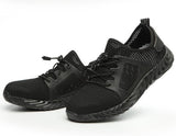 Adisputent Dropshipping Men And Women Steel Toe Air Safety Boots Indestructible Ryder Shoes light Work Sneakers Breathable Shoes