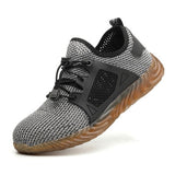 Adisputent Dropshipping Men And Women Steel Toe Air Safety Boots Indestructible Ryder Shoes light Work Sneakers Breathable Shoes