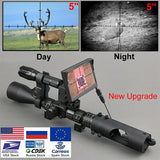 Night Vision Riflescope Hunting Scopes Optics Sight Tactical 850nm Infrared LED IR Waterproof Night Vision Hunting Camera
