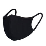 1pcs Mouth Mask Black Cotton Dustproof  and Nose Protection Blend Face Mouth Mask Fashion Reusable Masks for Man Woman  Batch
