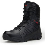 Military Outdoor Shoes High Special Forces Tactical Boots Non-slip Wear-resistant Shock Absorber Puncture Boots Men Hiking Shoes