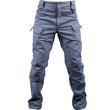 Tactical Pants Men Plus Size Stretch Flexible Cotton Trousers Many Pocket Zip Military Style Camouflage Black Men's Cargo Pants
