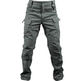 Tactical Pants Men Plus Size Stretch Flexible Cotton Trousers Many Pocket Zip Military Style Camouflage Black Men's Cargo Pants