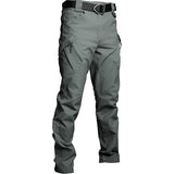 Tactical Pants Men Plus Size Stretch Flexible Cotton Trousers Many Pocket Zip Military Style Camouflage Black Men's Cargo Pants