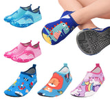 Unicorn Kids Slippers Pantufa Infantil Quick Drying Kids Water Shoes Footwear Barefoot Aqua Socks For Beach Swimming Pool