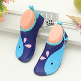 Unicorn Kids Slippers Pantufa Infantil Quick Drying Kids Water Shoes Footwear Barefoot Aqua Socks For Beach Swimming Pool