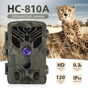 HC-810A Hunting Wildlife Camera Scouting Trail Camera Wildview 1080P 16MP HD PIR Motion Night Vision Camera