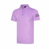 2019 Golf Costume Men Spring and Summer Short Sleeve T-Shirt Quick-drying Breathable Golf Jersey Golf Clothes