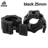 FDBRO Dumbbell Clips Lock Jaw Quick Release Fitness Body Building Gym Accessories Barbell Collars Standard Spinlock Clamps 2pcs