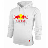 Men's RED and BULL Hoodie Outdoor Fitness Hoodies Leisure Sports Pullover Tops