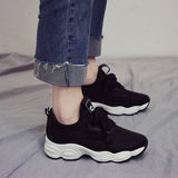 2019 Summer New White Ladies Shoes  Platform Sneakers Women Tenis Feminino Casual Female Shoes Woman zapatos de mujer K72