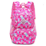 Children Orthopedic School Bags with 2/6 Wheels  for Girls Removable Trolley Backpack Kids Wheeled Satchel  Travel Luggage Bags