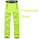 2017 Update Women Thick Warm Fleece Softshell Pants Fishing Camping Hiking Skiing Trousers Waterproof Windproof Drop Shipping