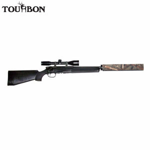 Tourbon Hunting Gun Cover for Silencer Sound Moderator Suppressor Black Neoprene Waterproof Elastic Rubberized