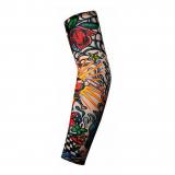 Anti-Sunshine Fashion Men and Women Tattoo Arm Leg Sleeves High Elastic Nylon Halloween Party Dance Party Tattoo Sleeve