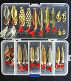 Hot New Multi Fishing Lure Mixed Colors Plastic Metal Bait Soft Lure Kit Fishing Tackle Wobbler Spoon Pesca Peche Artificias