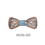 New design Cute Kids Boys Wood Bow Tie Children Butterfly Type Floral Bow ties Girl Boys Wooden Bow ties