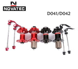 Novatec hub D041SB D042SB disc card brake MTB mountain bike hub bearing bicycle hubs 24 28 32 36 Holes 8/9/10/11 Speed