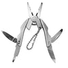 Portable Multifunction Folding Plier Stainless Steel Foldaway Knife Keychain Screwdriver Camping Survival EDC Tools Travel Kits