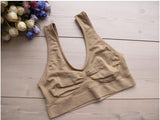 Sports Bra Full Cup Breathable Top Shockproof Cross Back Push Up Workout Bra For women Gym Running Jogging Yoga Fitness Bra