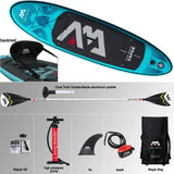 2019 surfboard 300*76*12cm  sup pad AQUA MARINA VAPOR inflatable SUP stand up paddle board fishing kayak inflatable leash seat