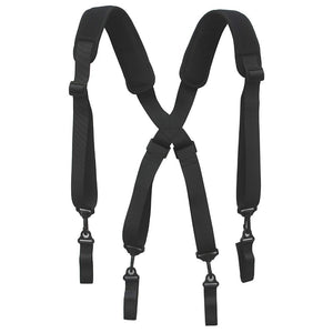 Neoprene Padded Tool Belt Suspender Duty Belt Suspender W/ 4 Loop Attachments