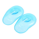 2pcs/pair Universal Clear Silicone Ear Cover Hair Dye Shield Protect Salon Color Blue New Protect Ears From The Dye